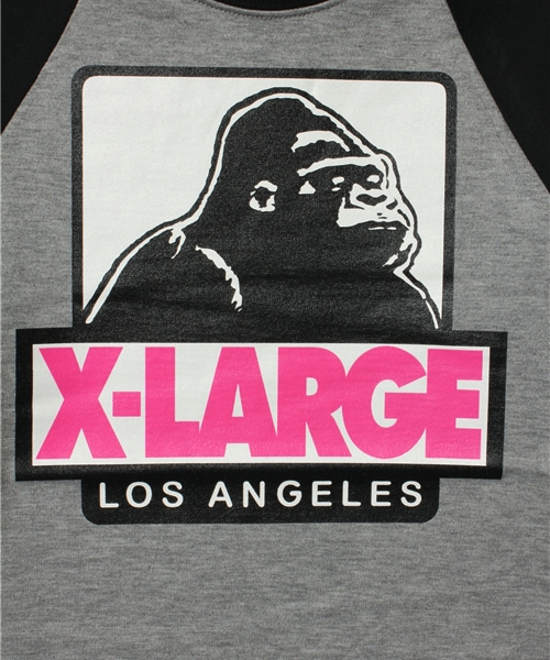 XLARGE KIDS（エクストララージキッズ）の「L/S BB TEE OG（Tシャツ/カットソー・キッズ・ホワイト/アッシュグレー/ピンク・4T/5T/6T）」の7枚目の写真