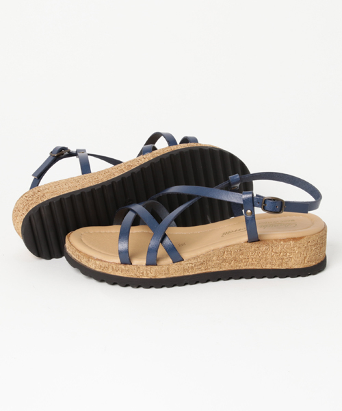 atmos pink(アトモスピンク)の「DANIELA FERRETTI(2951)(サンダル・レディース・ブラウン/ネイビー/ピンク・38/36/37/35)」の4枚目の写真