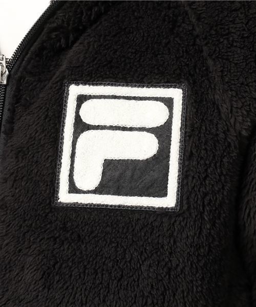 FILA（フィラ）の「フリースジャケット FL-9C25137FJ（ブルゾン・レディース・ホワイト/ブラック/ネイビー・LL/L/S/M）」の7枚目の写真
