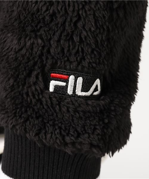 FILA（フィラ）の「フリースジャケット FL-9C25137FJ（ブルゾン・レディース・ホワイト/ブラック/ネイビー・LL/L/S/M）」の11枚目の写真