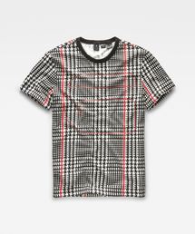 G-STAR RAW | Prince Of Wales Check X25 Print T-Shirt(Tシャツ/カットソー)