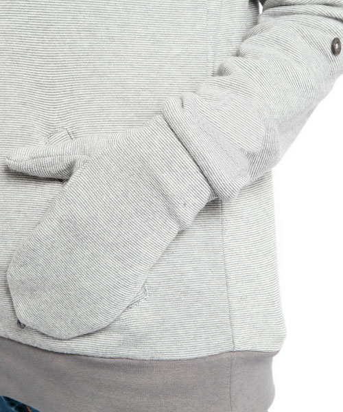 X-girl(エックスガール)の「WARMIE CREW NECK TOP(スウェット・レディース・ブラック/アッシュグレー/ピンク・1/2)」の8枚目の写真