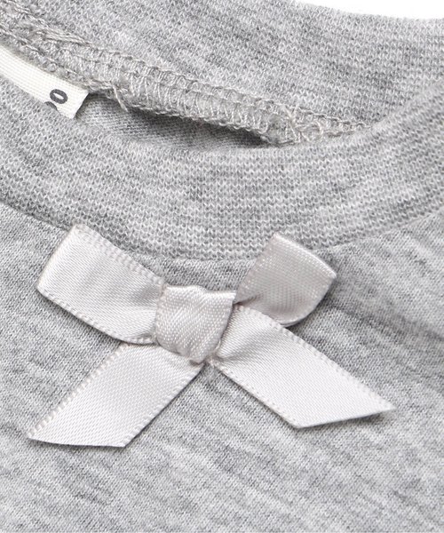 apres les cours（アプレレクール）の「スカラップ半袖Tシャツ（Tシャツ/カットソー・キッズ・その他/カーキ/オフホワイト/イエロー/グレー/ローズ・90/130/110/100/120/140/80）」の16枚目の写真