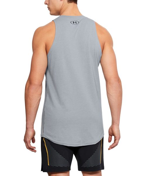 Under Armour タンクトップ M グレー UNDER ARMOUR タンクトップ UAテック スリーブレス シャツ