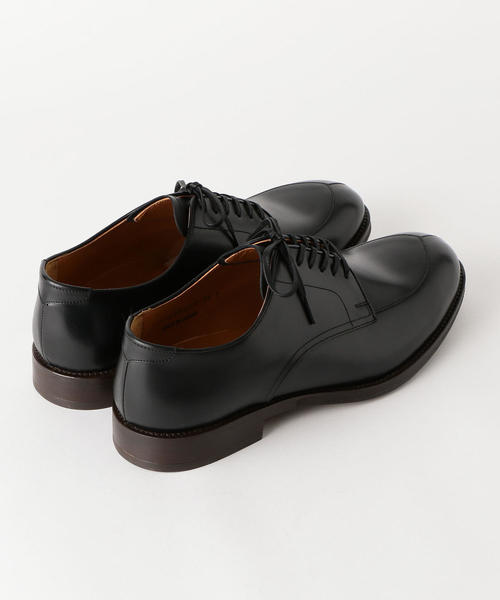 green label relaxing（グリーンレーベルリラクシング）の「6EYE V-TIP BLUCHER シューズ（ドレスシューズ・メンズ・モカ/ブラック・8h/7/7h/8/9）」の5枚目の写真