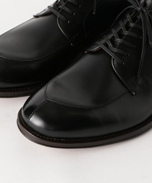 green label relaxing（グリーンレーベルリラクシング）の「6EYE V-TIP BLUCHER シューズ（ドレスシューズ・メンズ・モカ/ブラック・8h/7/7h/8/9）」の4枚目の写真