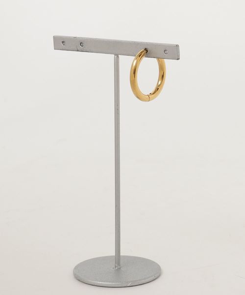 JACKROSE(ジャックローズ)の「パイプリングピアス (大)(ピアス(片耳用)・メンズ・ブラック/シルバー/ゴールド・FREE)」の3枚目の写真