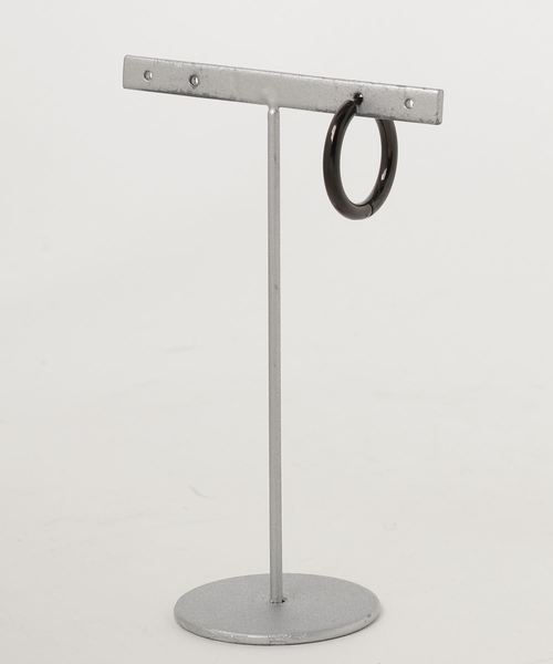 JACKROSE(ジャックローズ)の「パイプリングピアス (大)(ピアス(片耳用)・メンズ・ブラック/シルバー/ゴールド・FREE)」の1枚目の写真