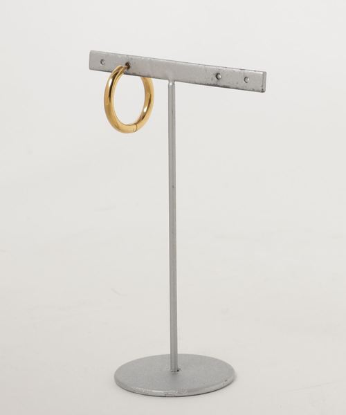 JACKROSE(ジャックローズ)の「パイプリングピアス (大)(ピアス(片耳用)・メンズ・ブラック/シルバー/ゴールド・FREE)」の4枚目の写真