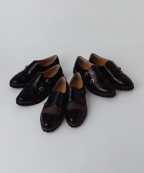 ODETTE E ODILE（オデットエオディール）の「OFC ダブルモンク スリッポン25↑（スリッポン・レディース・ブラック/その他1/ダークブラウン・22cm/25cm/22.5cm/23.5cm/23cm/24.5cm/24cm）」の12枚目の写真