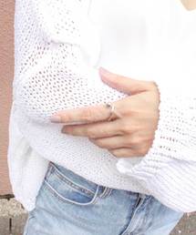 ワンドロップシンプルリング