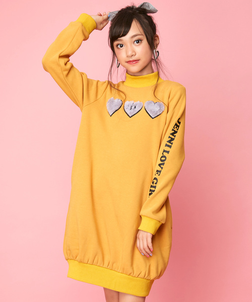 Jenni Love ジェニィラブ の 裏起毛プチハイワンピ ワンピース Wear