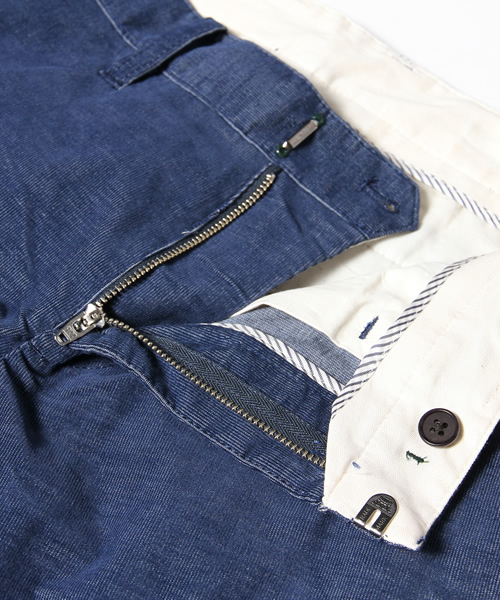 EDIFICE（エディフィス）の「◇シャンブレーコール テーパードパンツ（その他パンツ・メンズ・ブルー系その他/ブラック/ベージュ/レッド・42/44/46/50/48）」の13枚目の写真