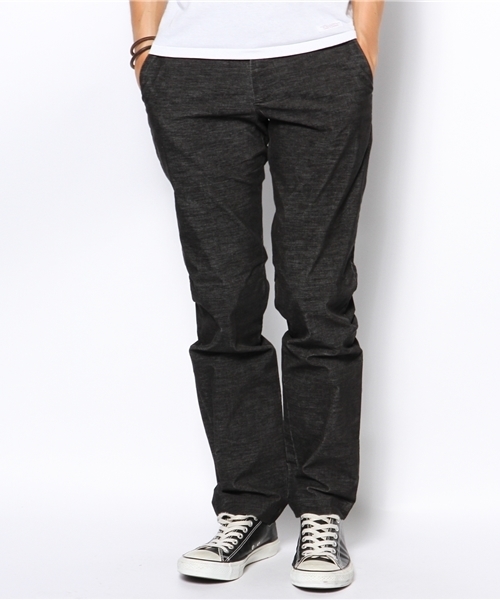 EDIFICE（エディフィス）の「◇シャンブレーコール テーパードパンツ（その他パンツ・メンズ・ブルー系その他/ブラック/ベージュ/レッド・42/44/46/50/48）」の5枚目の写真