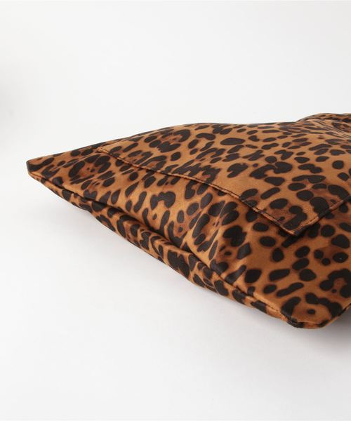 WEGO（ウィゴー）の「WEGO/ヒョウ柄トートバッグ（トートバッグ・レディース・ブラウン/ライトブラウン・FREE）」の3枚目の写真