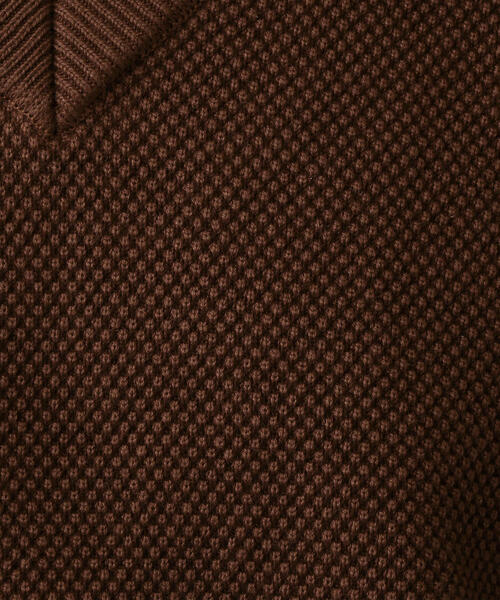 crepuscule（クレプスキュール）の「＜crepuscule × Steven Alan＞ KANOKO V-NECK KNIT/ニット □□（ニット/セーター・メンズ・ナチュラル/ネイビー/ブラウン・1/2）」の11枚目の写真