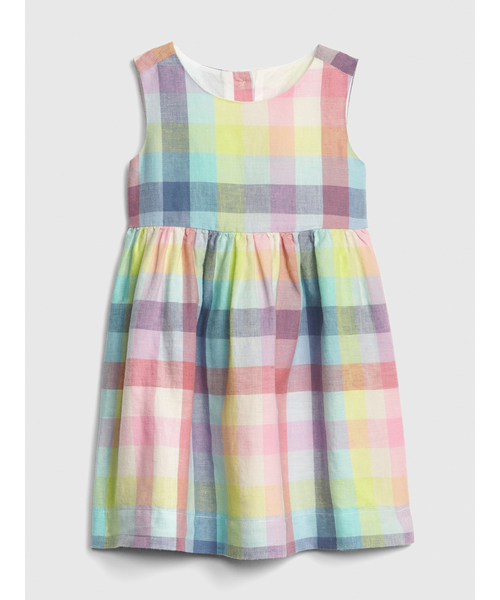 Gap ギャップ の チェック フィット フレアワンピース ワンピース Wear