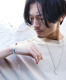 Genri（ゲンリ）の「Genri /甲丸バングル9mmスター（バングル/リストバンド）」