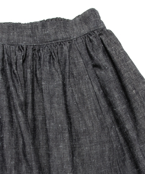 BEAMS BOY(ビームスボーイ)の「BEAMS BOY / シャンブレー サーキュラー スカート(スカート・レディース・ブラック/ブルー/その他1・ONE SIZE)」の11枚目の写真