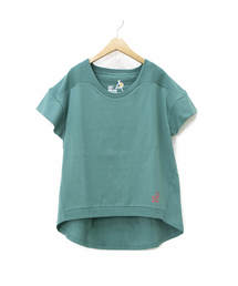 USAコットン天竺変形切替TEE