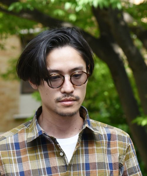 SHIPS（シップス）の「SHIPS×sabae: ラウンド サングラス（サングラス・メンズ・ブラック/ネイビー/ブラウン・ONE SIZE）」の5枚目の写真