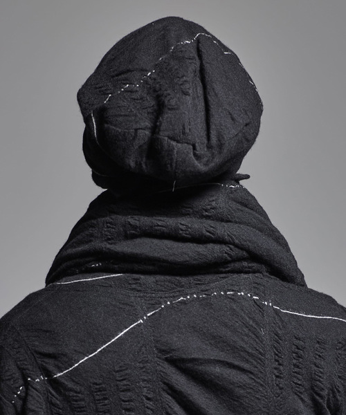 kiryuyrik（キリュウキリュウ）の「CAP TwistBorder Jersey（ニット