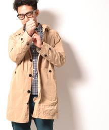 AMERICAN RAG CIE | AMERICAN RAG CIE 形状記憶ステンカラーコート 114-AFN-M141-CO021∴(ステンカラーコート)