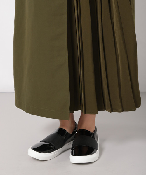 PAGEBOY（ページボーイ）の「スカーフサイドプリーツスカート（スカート・レディース・ライトグレー/ブラック/カーキ・FREE）」の21枚目の写真