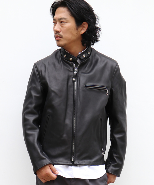 Schott 654 ショット カウハイド シングルライダース Schott 654 ショット カウハイド シングルライダース - メルカリ
