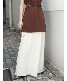 Ungrid | ヴィンテージサテンフィットフレアスカート(スカート)