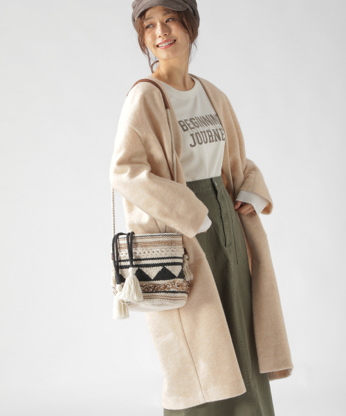 スライバーニットコート その他アウター Bayflow ベイフロー のファッション セール