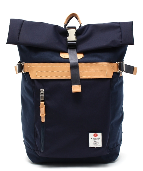 AS2OV（アッソブ）の「AS2OV(アッソブ) ロールバックパック（バックパック/リュック・メンズ・ブラック/ネイビー/その他21・FREE）」の19枚目の写真