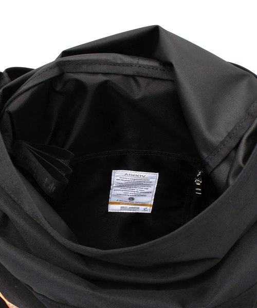 AS2OV（アッソブ）の「AS2OV(アッソブ) ロールバックパック（バックパック/リュック・メンズ・ブラック/ネイビー/その他21・FREE）」の9枚目の写真