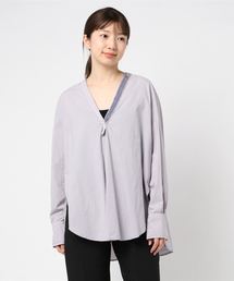 H forte_forte フォルテフォルテ 総柄 ブラウス シャツ トップス Deuxieme Classe シャツ ブラウス 「FORTE_FORTE/フォルテ