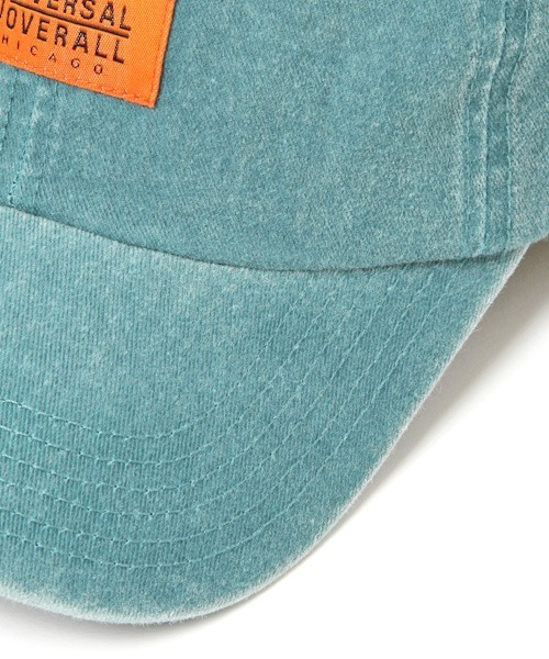 UNIVERSAL OVERALL（ユニバーサルオーバーオール）の「【UNIVERSAL OVERALL(ユニバーサルオーバーオール)】別注リュウカカコウＣＡＰ（キャップ・メンズ・ベージュ/ブラック/ブルー/グリーン・ONE SIZE）」の7枚目の写真