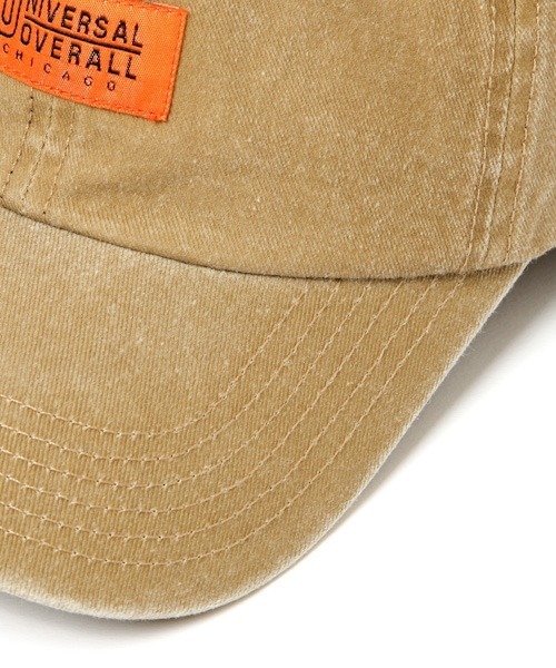 UNIVERSAL OVERALL（ユニバーサルオーバーオール）の「【UNIVERSAL OVERALL(ユニバーサルオーバーオール)】別注リュウカカコウＣＡＰ（キャップ・メンズ・ベージュ/ブラック/ブルー/グリーン・ONE SIZE）」の5枚目の写真