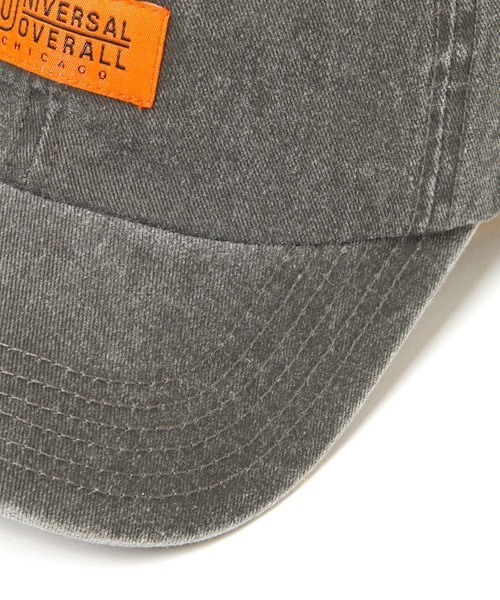 UNIVERSAL OVERALL（ユニバーサルオーバーオール）の「【UNIVERSAL OVERALL(ユニバーサルオーバーオール)】別注リュウカカコウＣＡＰ（キャップ・メンズ・ベージュ/ブラック/ブルー/グリーン・ONE SIZE）」の9枚目の写真