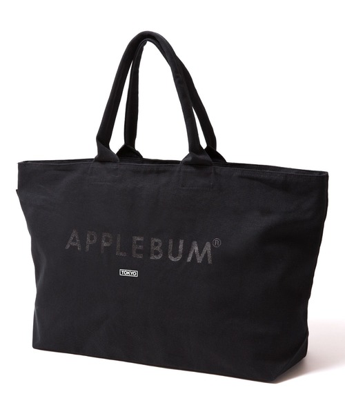 APPLEBUM（アップルバム）の「Logo Canvas Zip Totebag（トート