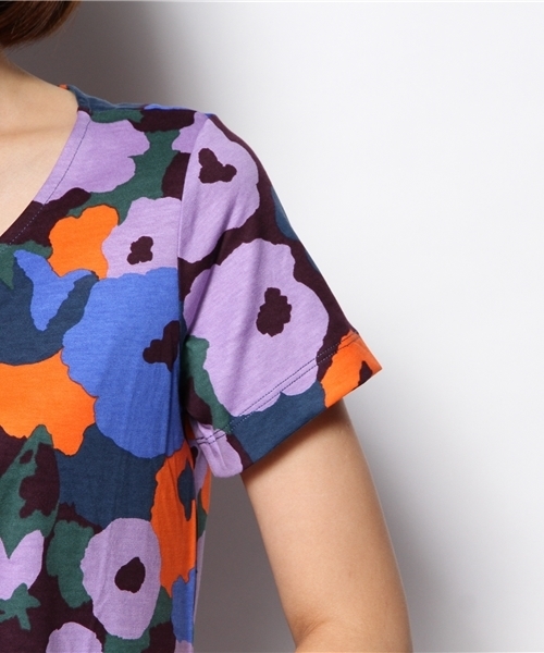 fennica（フェニカ）の「marimekko / makoショートスリーブワンピース（ワンピース・レディース・イエロー/ブルー・X-SMALL/SMALL）」の8枚目の写真