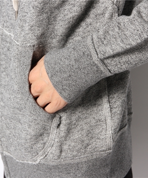 CIAOPANIC(チャオパニック)の「【Ciaopanic】AB杢裏毛パーカー(パーカー・メンズ・グレー・LARGE/MEDIUM/FREE)」の8枚目の写真