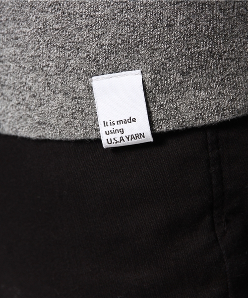 CIAOPANIC(チャオパニック)の「【Ciaopanic】AB杢裏毛パーカー(パーカー・メンズ・グレー・LARGE/MEDIUM/FREE)」の9枚目の写真