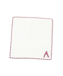 イニシャル刺繍ミニタオル / LAKOLE