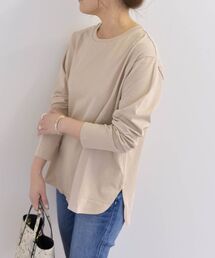 SHIPS any | SHIPS any:ラウンドヘムロングスリーブTEE◇◇◇(Tシャツ/カットソー)