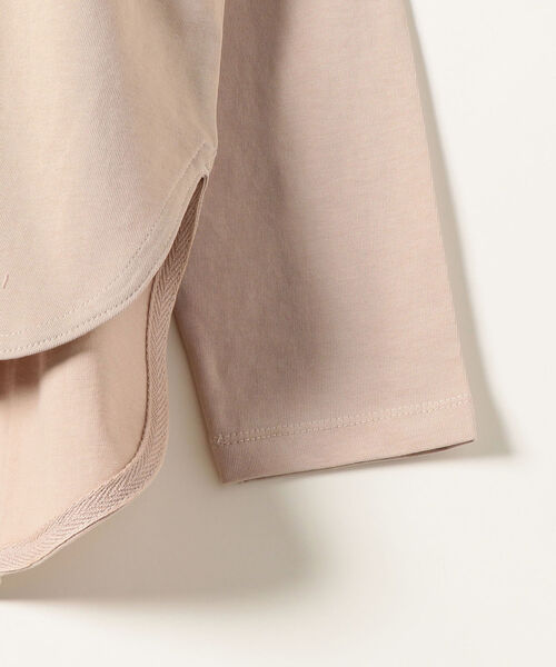 SHIPS any（シップス エニィ）の「SHIPS any:ラウンドヘムロングスリーブTEE◇◇◇（Tシャツ/カットソー・レディース・ホワイト/ベージュ/オフホワイト・ONE SIZE）」の17枚目の写真