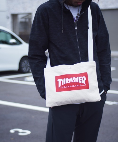 セール Thrasher スラッシャー Sacoche ショルダーバッグ Thrasher スラッシャー のファッション通販 Zozotown