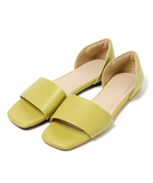 LAKOLE（ラコレ）の「セパレートフラットサンダル / LAKOLE（サンダル・レディース・ブラック/ライム/シルバー/パイソン・SMALL/MEDIUM/LARGE）」の18枚目の写真