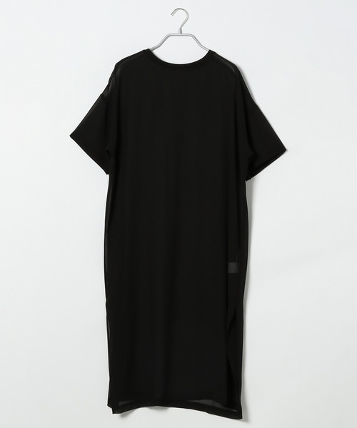 LAKOLE（ラコレ）の「シアージョーゼットワンピース / LAKOLE（ワンピース・レディース・ブラック/ベージュ/オリーブ・SMALL/MEDIUM）」の6枚目の写真