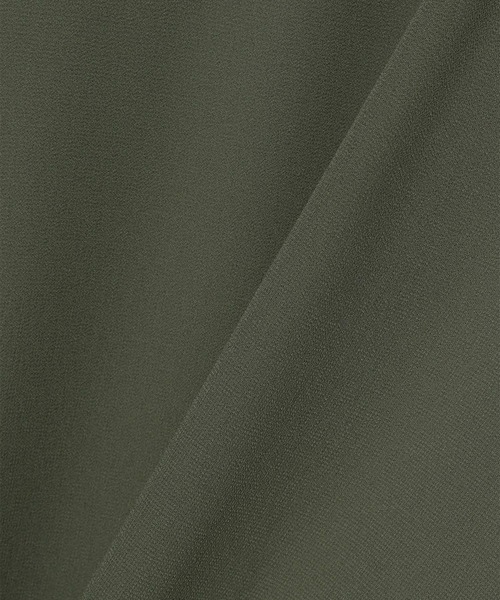 LAKOLE（ラコレ）の「シアージョーゼットワンピース / LAKOLE（ワンピース・レディース・ブラック/ベージュ/オリーブ・SMALL/MEDIUM）」の13枚目の写真