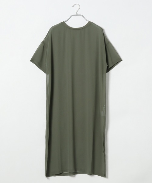 LAKOLE（ラコレ）の「シアージョーゼットワンピース / LAKOLE（ワンピース・レディース・ブラック/ベージュ/オリーブ・SMALL/MEDIUM）」の16枚目の写真