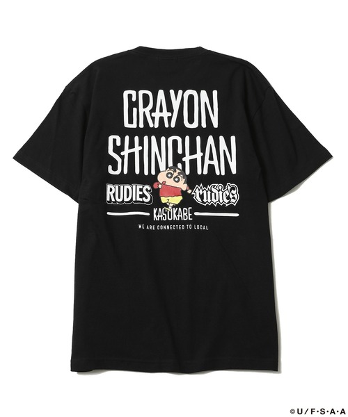 RUDIE'S(ルーディーズ)の「RUDIE'S x CRAYON SHINCHAN MOSH-T / ルーディーズ x クレヨンしんちゃん モッシュ -T(Tシャツ/カットソー・メンズ・ホワイト/ブラック・XXL/L/S/XL/M)」の11枚目の写真